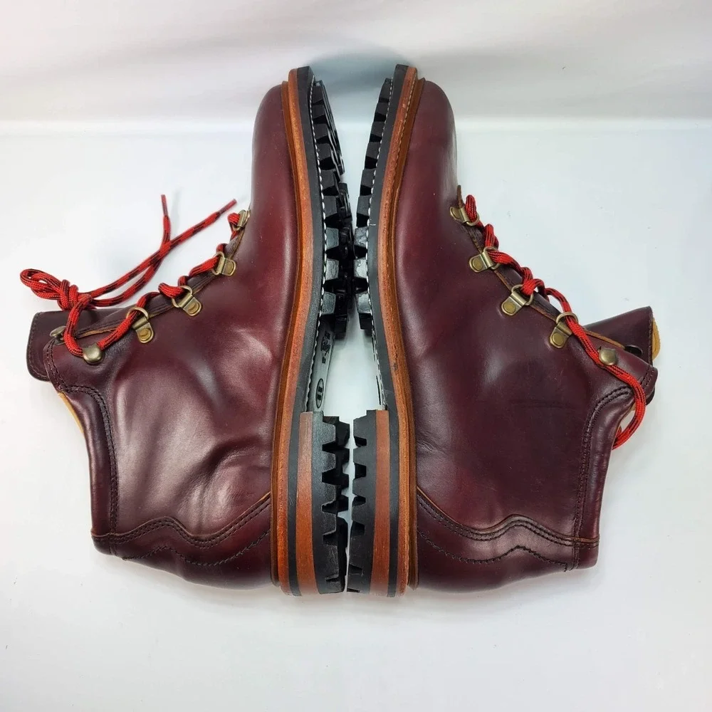 Oak‎ Street Bootmakers Summit Boot Red Chromexcel Size 10.5 FACTORY SECONDS